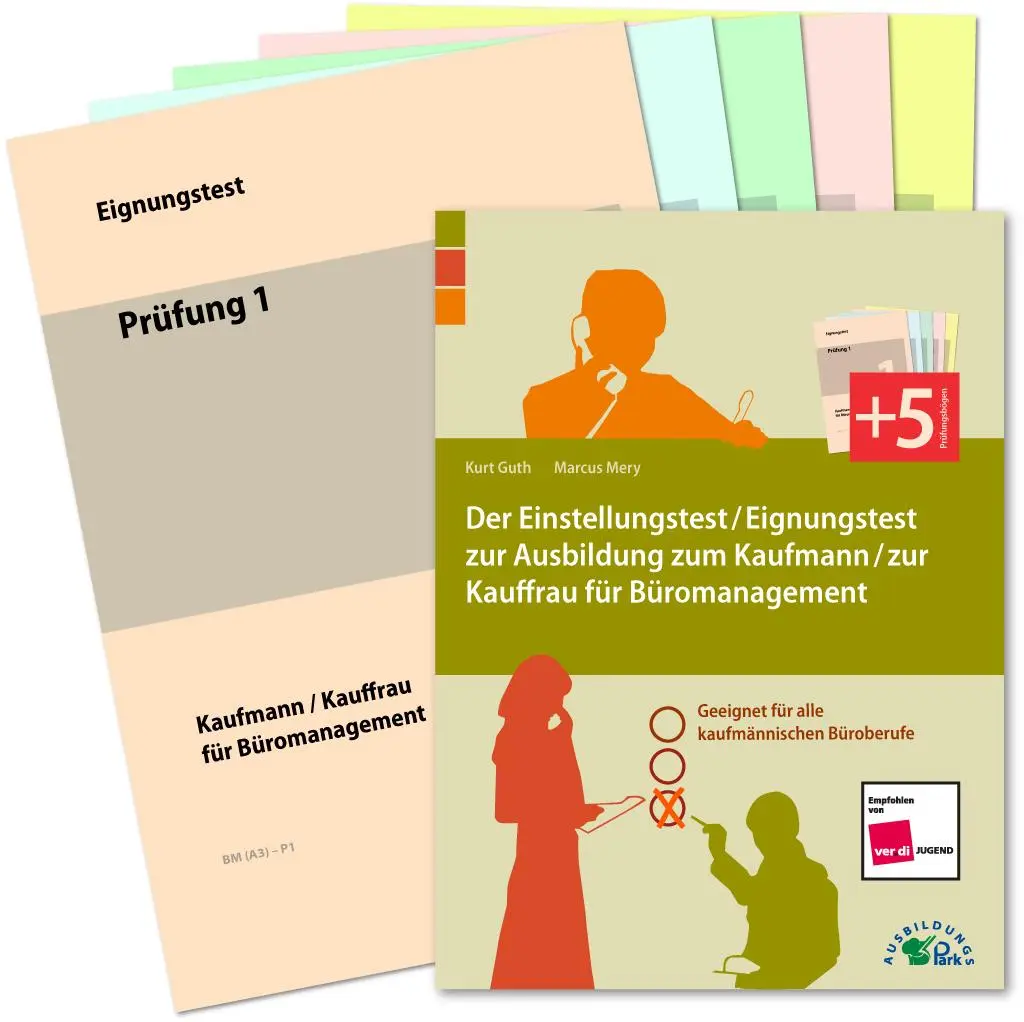 Cover: 9783956241413 | Der Einstellungstest / Eignungstest zur Ausbildung zum Kaufmann /...