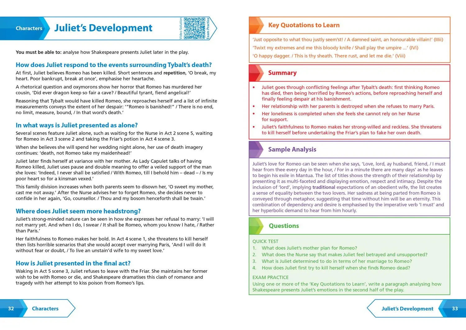 Bild: 9780008551513 | Romeo and Juliet: AQA GCSE 9-1 English Literature Text Guide | Gcse
