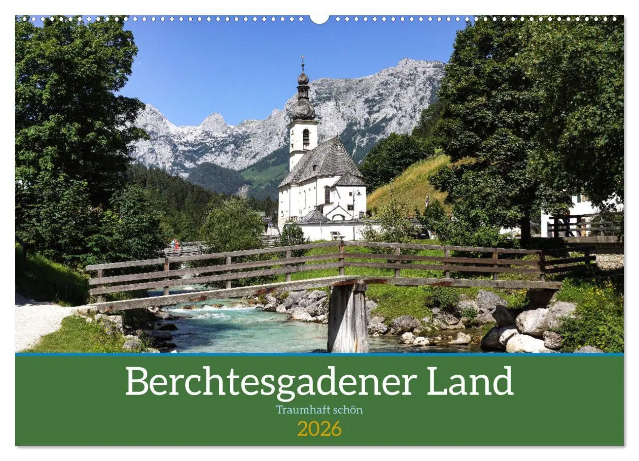 Cover: 9783457581513 | Berchtesgadener Land - Traumhaft schön (Wandkalender 2026 DIN A2...