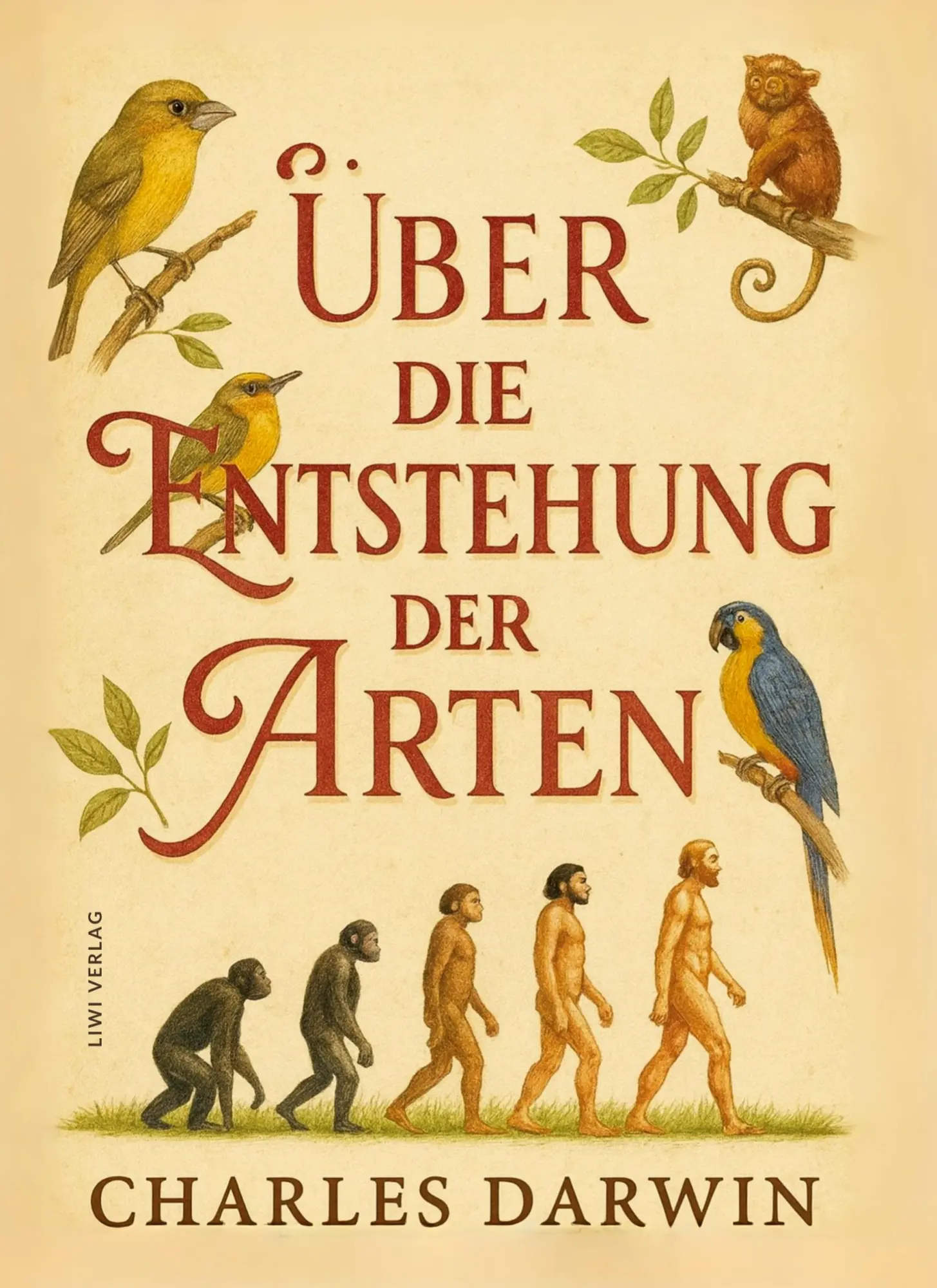 Cover: 9783753801513 | Charles Darwin: Über die Entstehung der Arten. Vollständige Neuausgabe