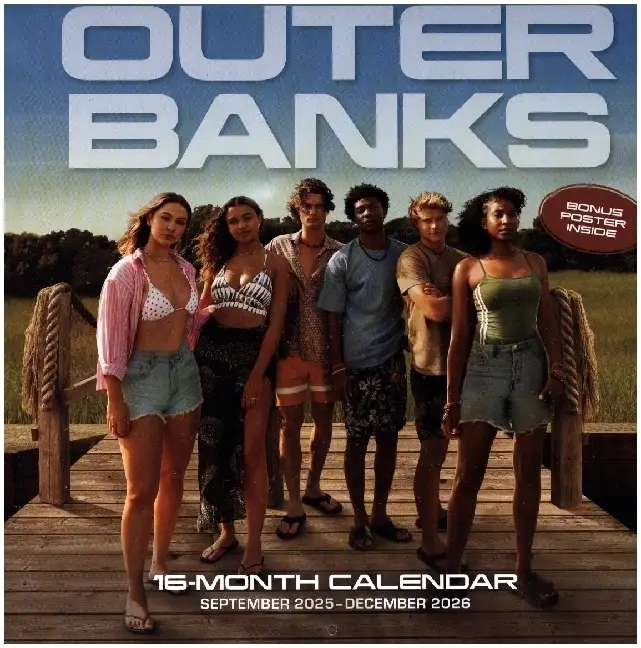 Cover: 9783803531513 | Outer Banks - Netflix 2026 - Wandkalender - Original Harry N....