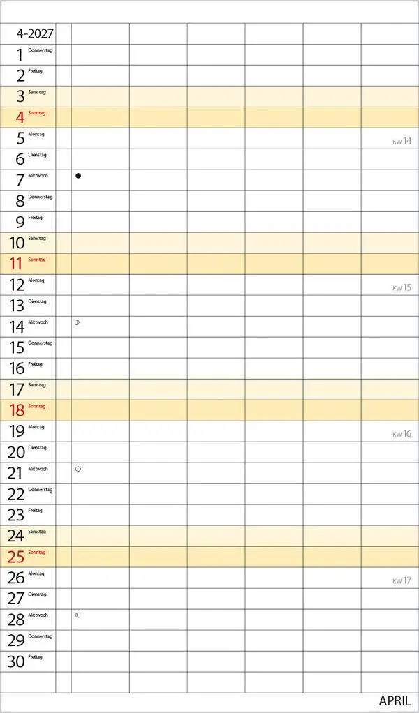 Bild: 9783819301513 | XL Familienplaner 2027 | Verlag Korsch | Kalender | 14 S. | Deutsch