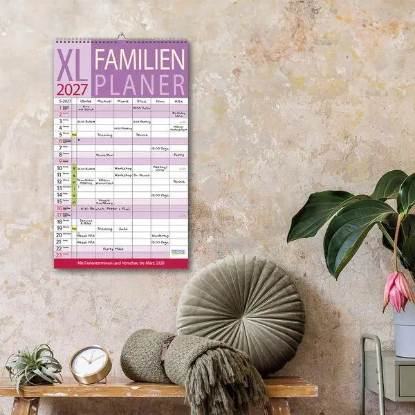 Bild: 9783819301513 | XL Familienplaner 2027 | Verlag Korsch | Kalender | 14 S. | Deutsch