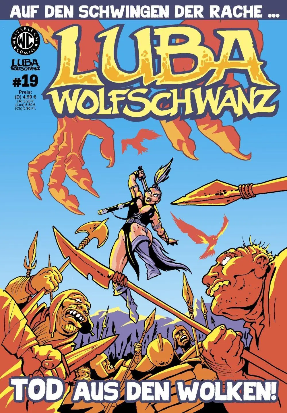 Cover: 9783869591513 | Luba Wolfschwanz 19 | Tod aus den Wolken! | Eckart Breitschuh (u. a.)