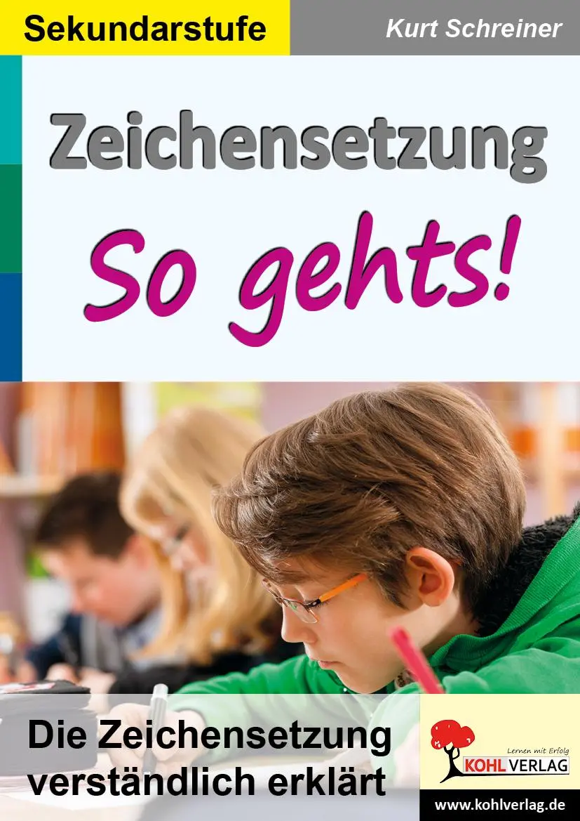 Cover: 9783960401513 | Zeichensetzung - So gehts! | Kurt Schreiner | Broschüre | 72 S. | 2017