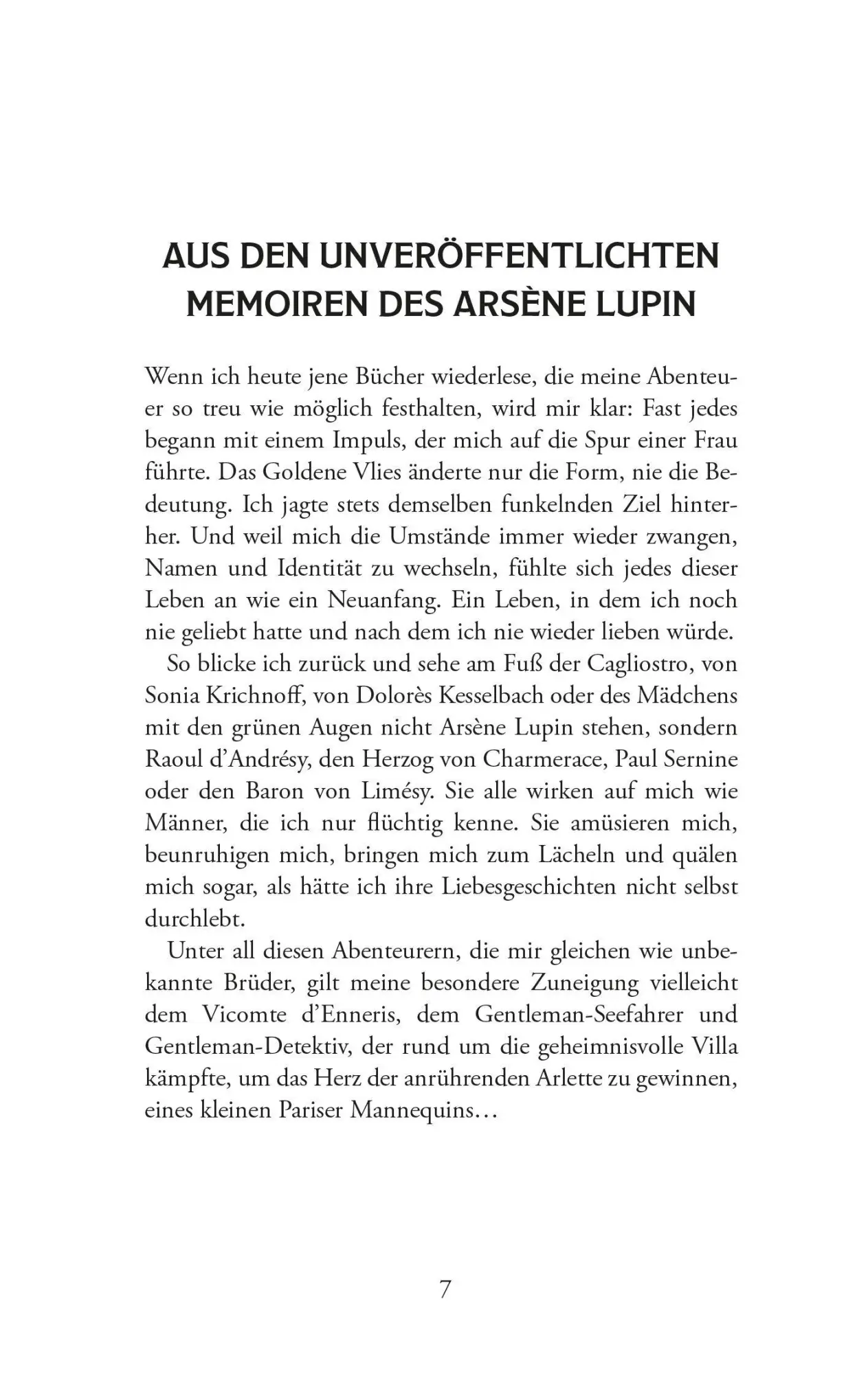 Bild: 9783965451513 | Arsène Lupin und die geheimnisvolle Villa. Kriminalroman | Leblanc