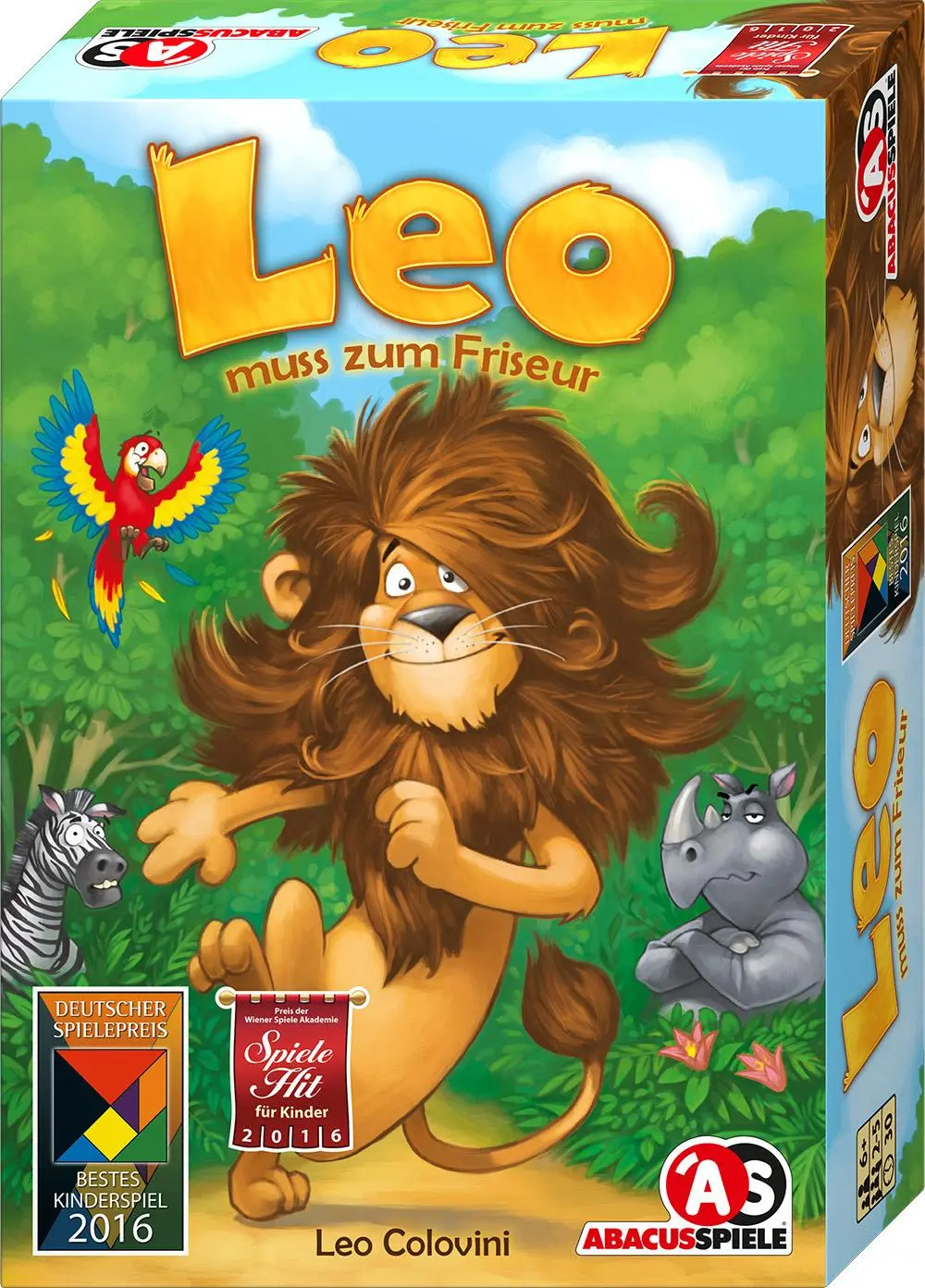 Cover: 4011898041613 | Leo muss zum Friseur | Leo Colovini | Spiel | Brettspiel | 04161