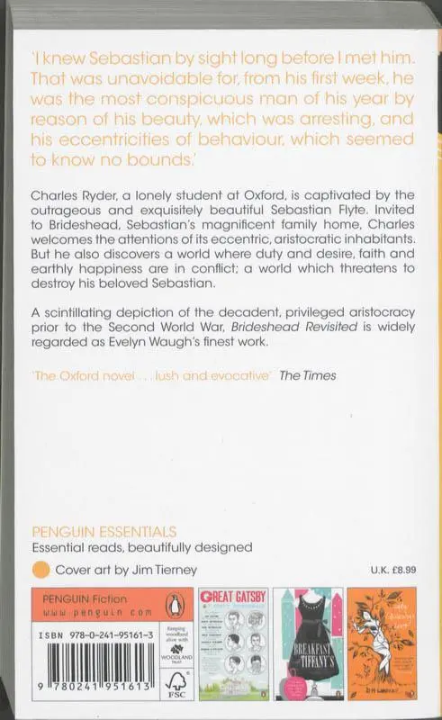 Rückseite: 9780241951613 | Brideshead Revisited | Evelyn Waugh | Taschenbuch | 416 S. | Englisch