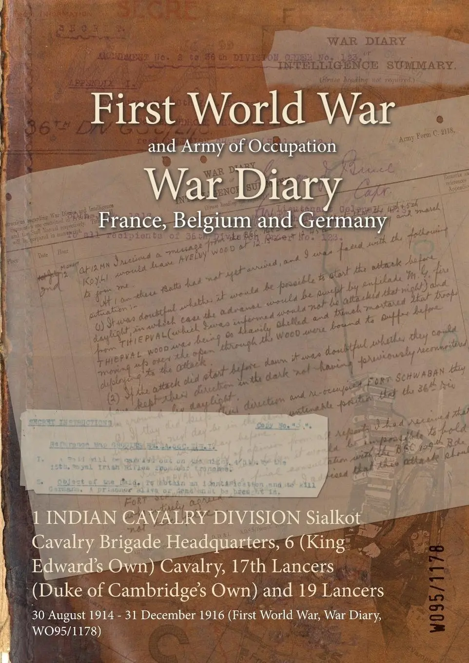 Cover: 9781474501613 | 1 INDIAN CAVALRY DIVISION Sialkot Cavalry Brigade Headquarters, 6...