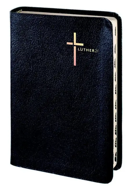 Cover: 9783037711613 | Luther21 - Taschenausgabe - Lederfaserstoff schwarz | La Buona Novella