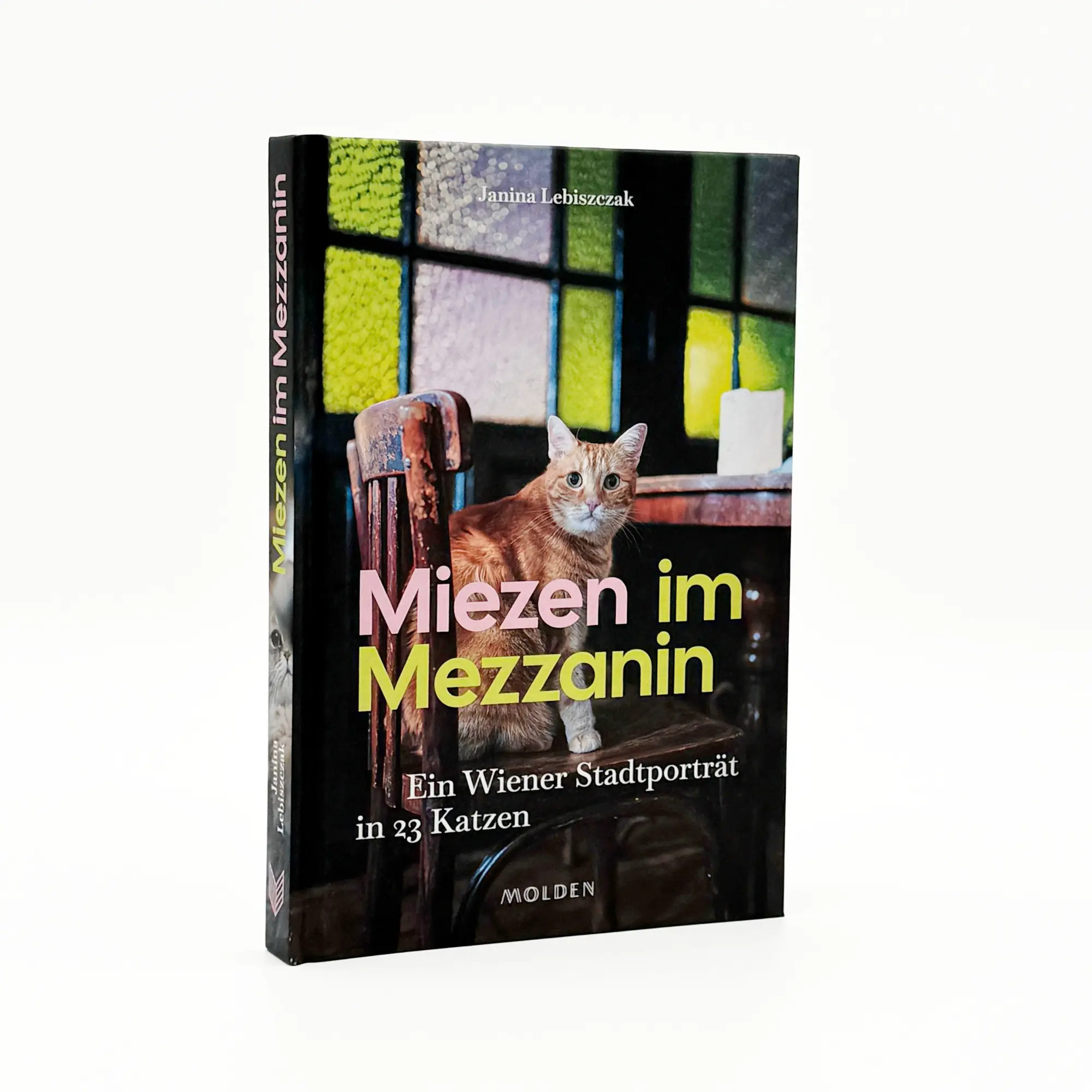 Bild: 9783222151613 | Miezen im Mezzanin | Ein Wiener Stadtporträt in 23 Katzen | Lebiszczak