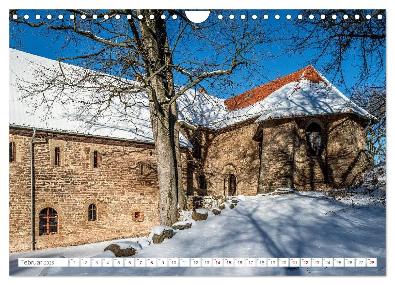 Bild: 9783457881613 | Romanik in Sachsen-Anhalt (Wandkalender 2026 DIN A4 quer), CALVENDO...