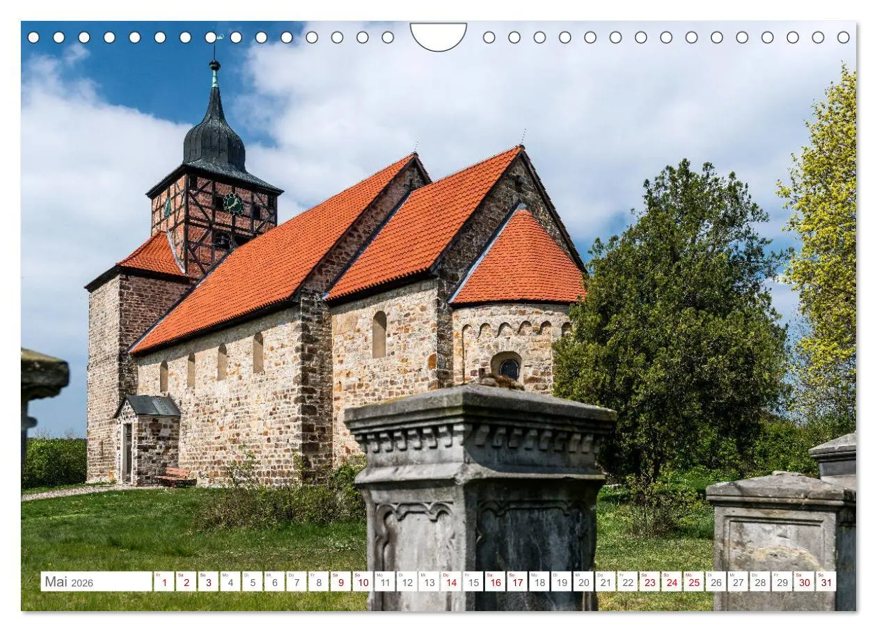 Bild: 9783457881613 | Romanik in Sachsen-Anhalt (Wandkalender 2026 DIN A4 quer), CALVENDO...