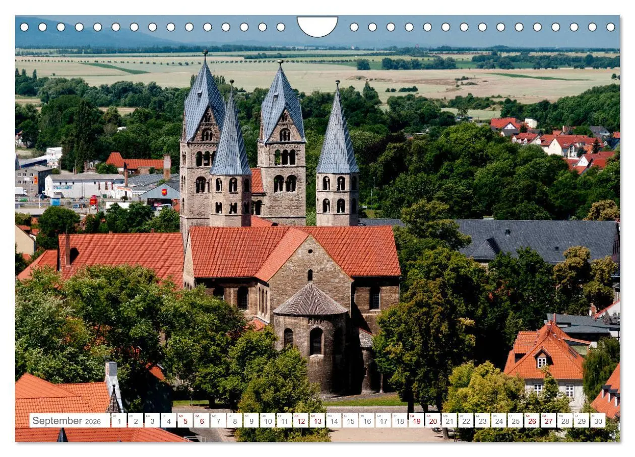 Bild: 9783457881613 | Romanik in Sachsen-Anhalt (Wandkalender 2026 DIN A4 quer), CALVENDO...