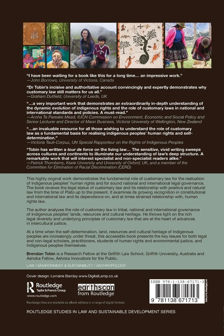 Rückseite: 9781138671713 | Indigenous Peoples, Customary Law and Human Rights - Why Living Law...