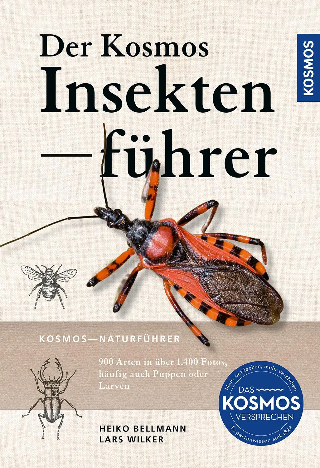 Cover: 9783440181713 | Der KOSMOS Insektenführer | Heiko Bellmann (u. a.) | Taschenbuch