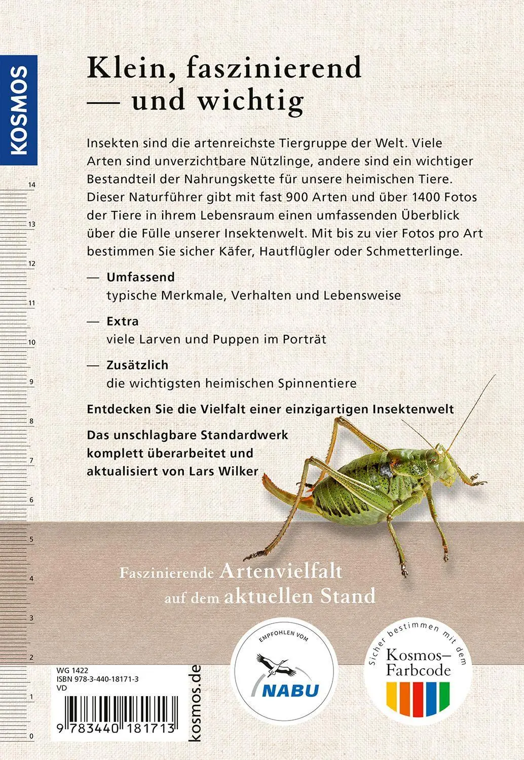 Bild: 9783440181713 | Der KOSMOS Insektenführer | Heiko Bellmann (u. a.) | Taschenbuch