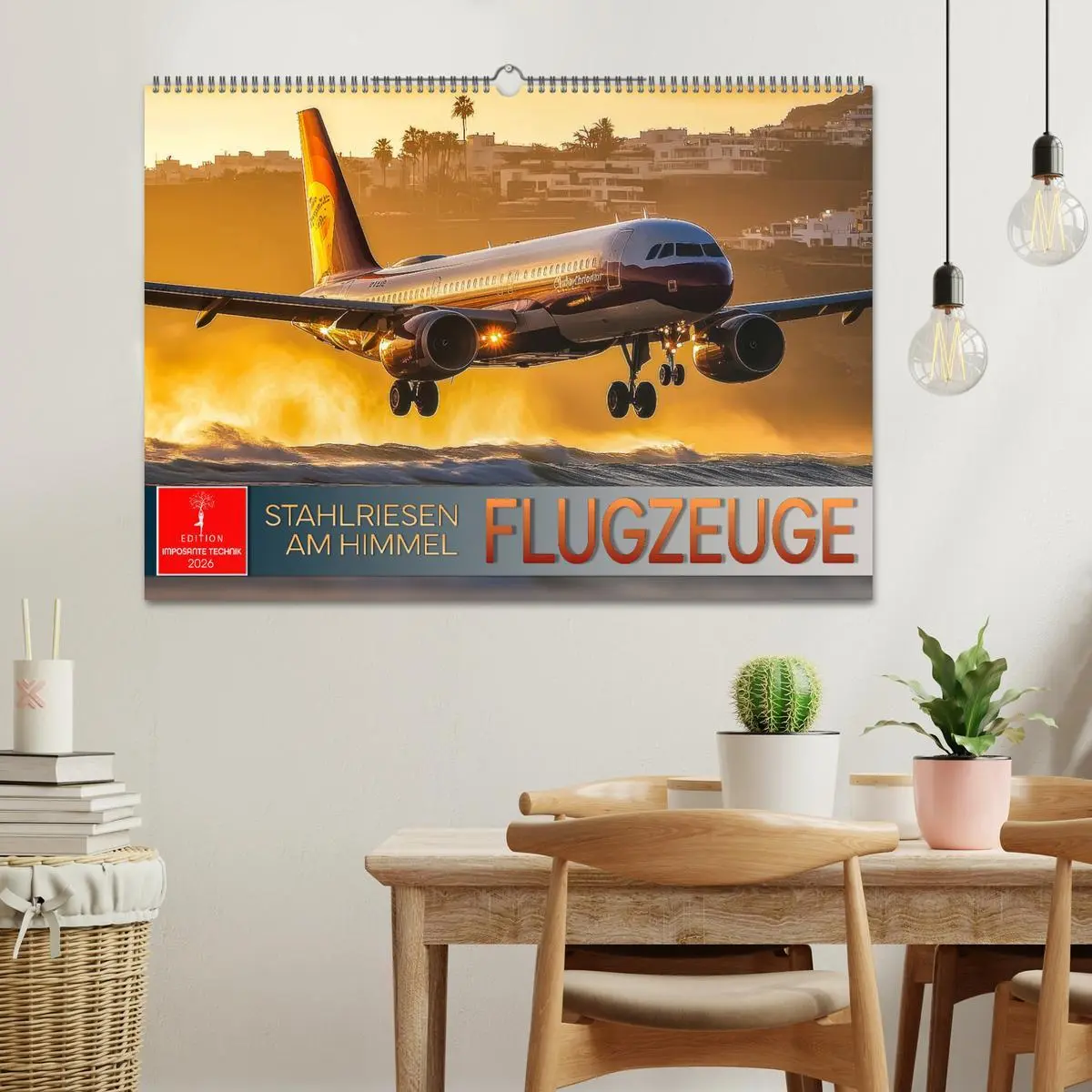 Bild: 9783457251713 | Flugzeuge - Stahlriesen am Himmel (Wandkalender 2026 DIN A2 quer),...