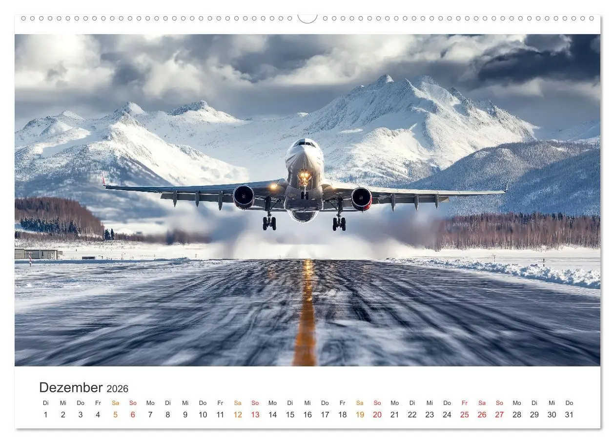 Bild: 9783457251713 | Flugzeuge - Stahlriesen am Himmel (Wandkalender 2026 DIN A2 quer),...