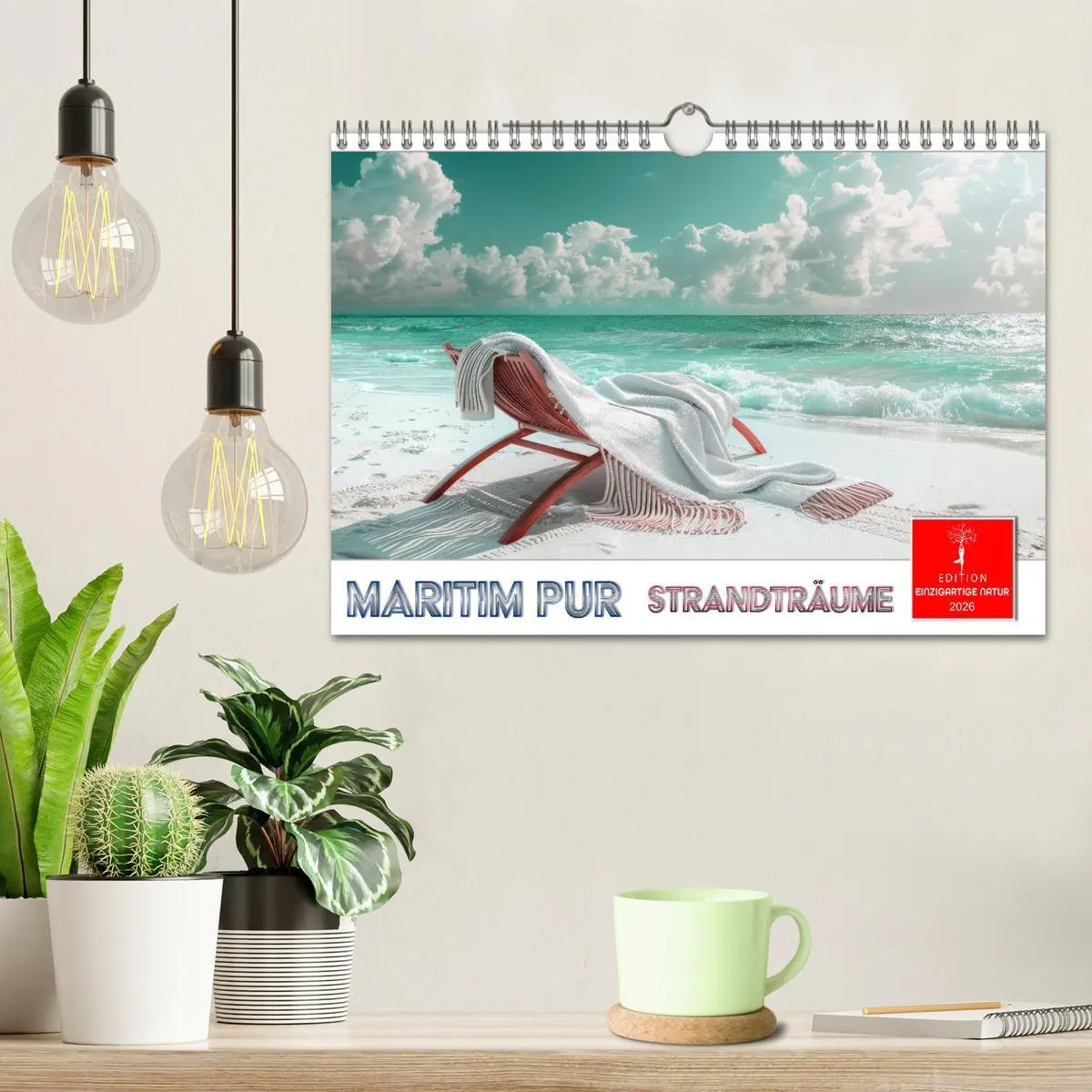 Bild: 9783457321713 | Maritim pur - Strandträume (Wandkalender 2026 DIN A4 quer),...