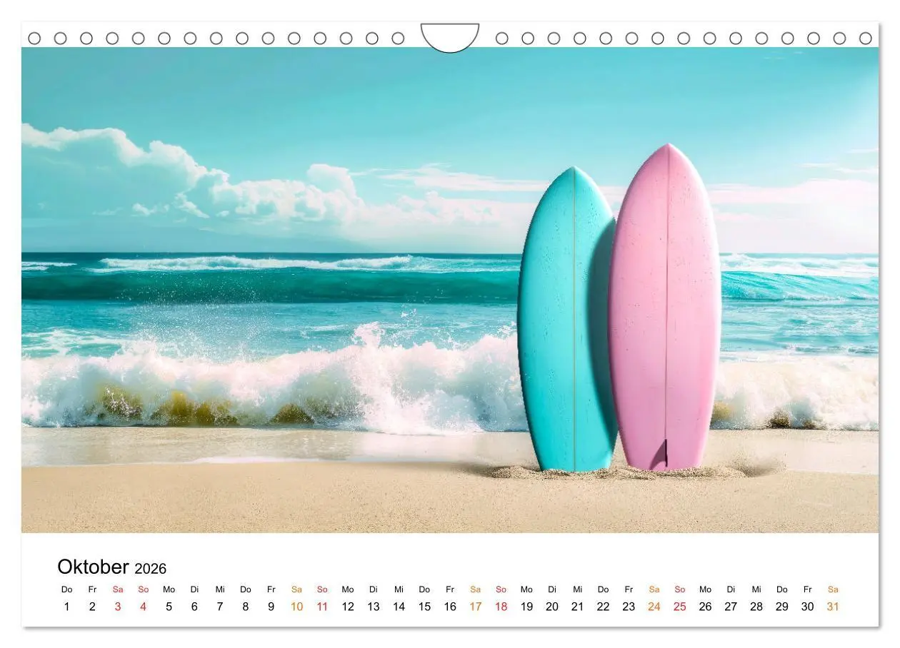 Bild: 9783457321713 | Maritim pur - Strandträume (Wandkalender 2026 DIN A4 quer),...