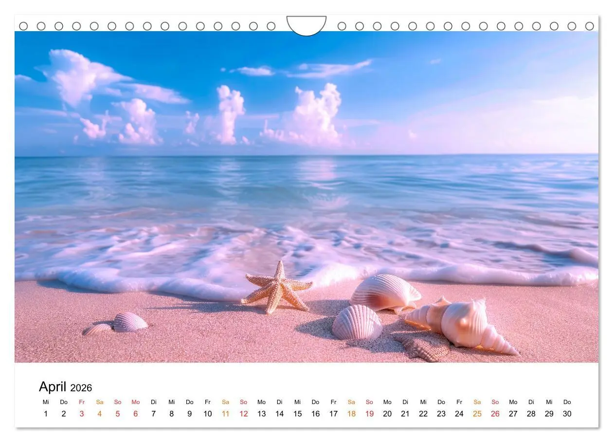 Bild: 9783457321713 | Maritim pur - Strandträume (Wandkalender 2026 DIN A4 quer),...