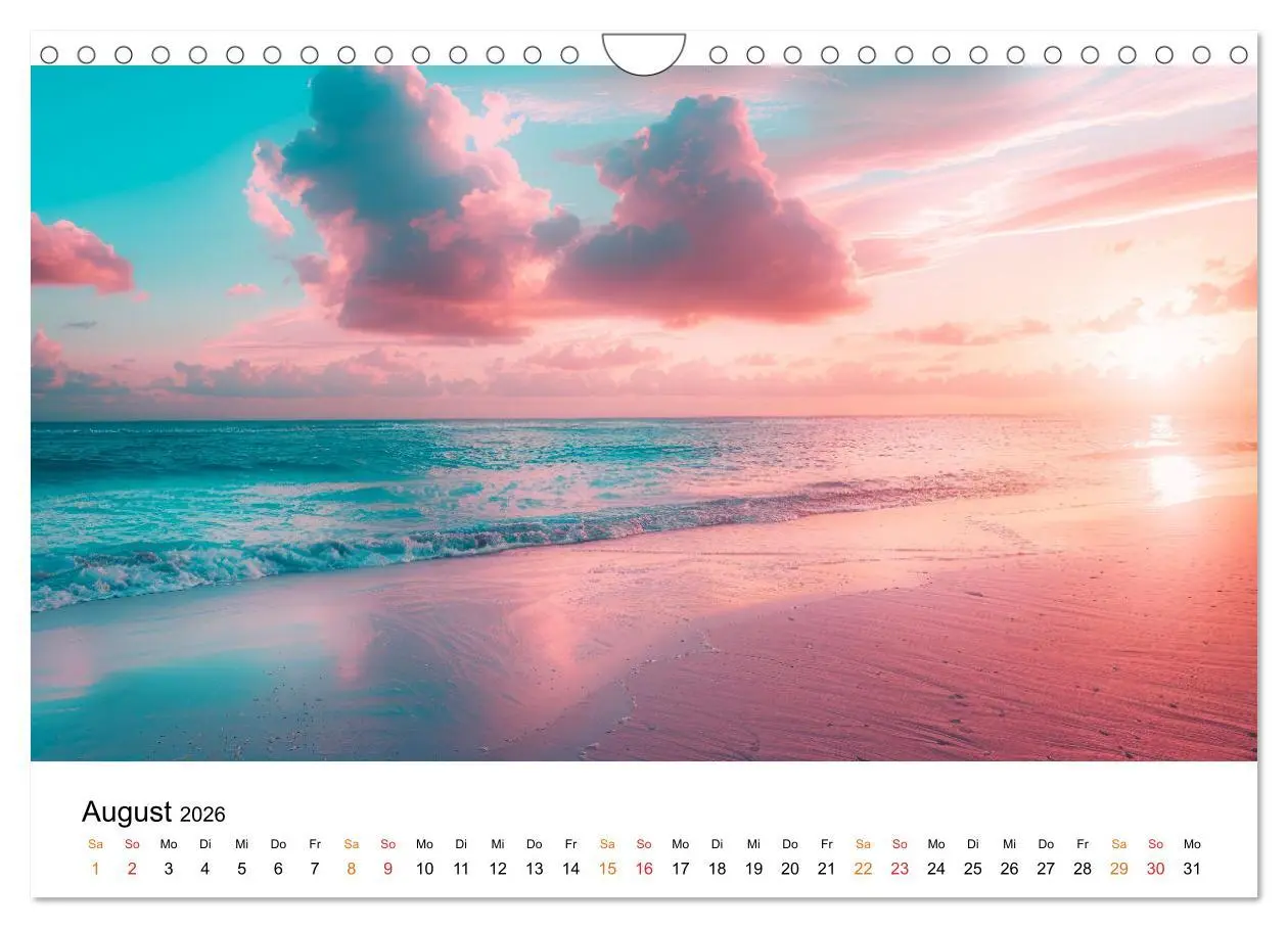 Bild: 9783457321713 | Maritim pur - Strandträume (Wandkalender 2026 DIN A4 quer),...