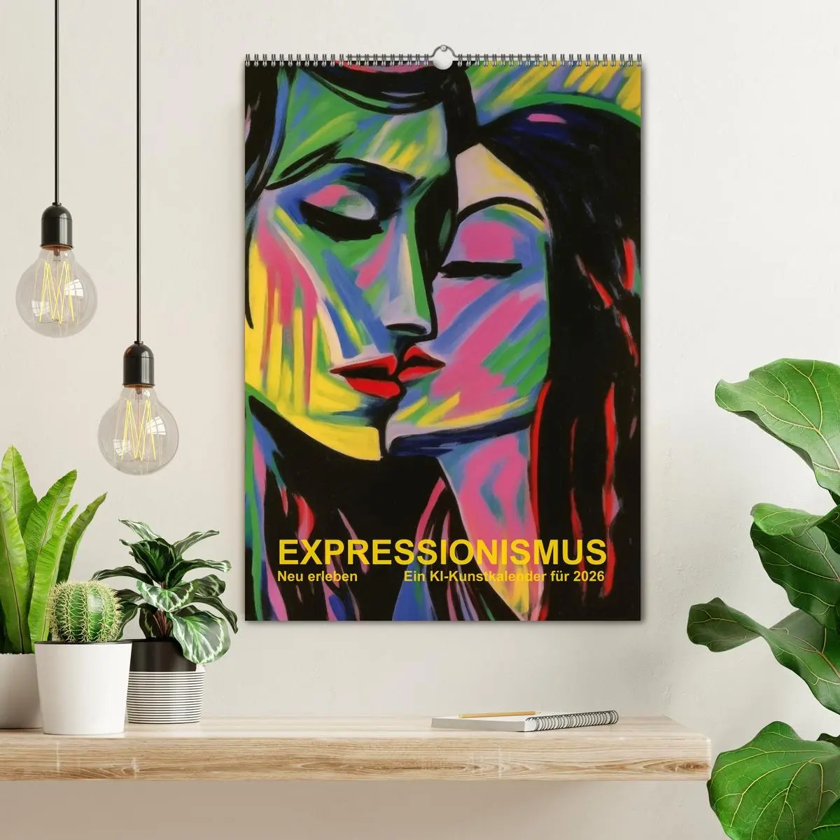 Bild: 9783457941713 | EXPRESSIONISMUS Neu Erleben Ein KI-Kunstkalender (Wandkalender 2026...