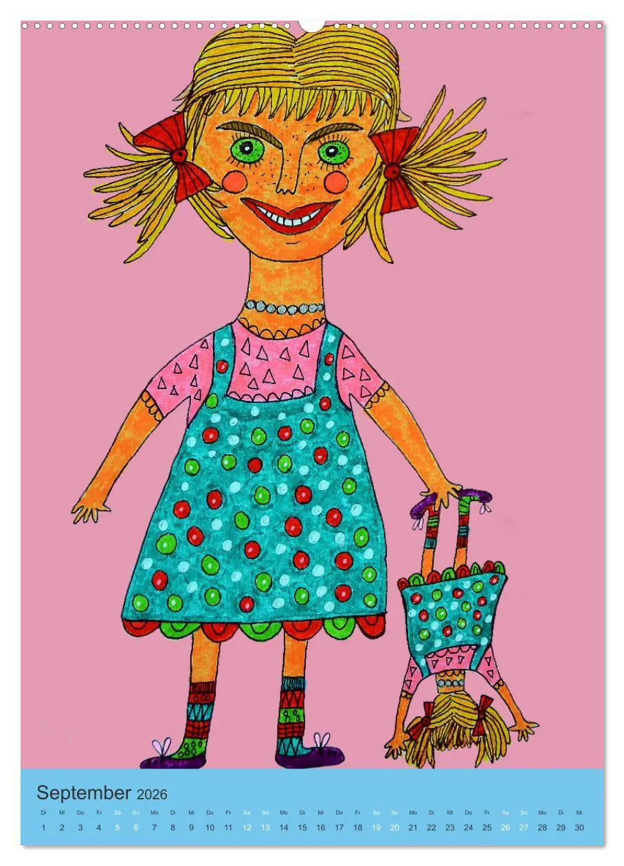 Bild: 9783516341713 | Doppelt oder dreifach (Wandkalender 2026 DIN A2 hoch), CALVENDO...