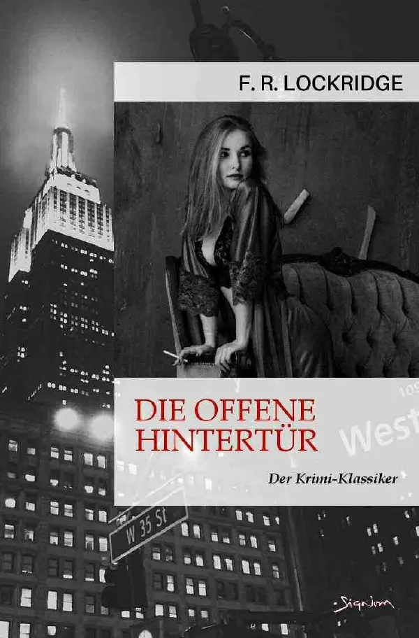 Cover: 9783756541713 | DIE OFFENE HINTERTÜR | Der Krimi-Klassiker!. DE | F. R. Lockridge