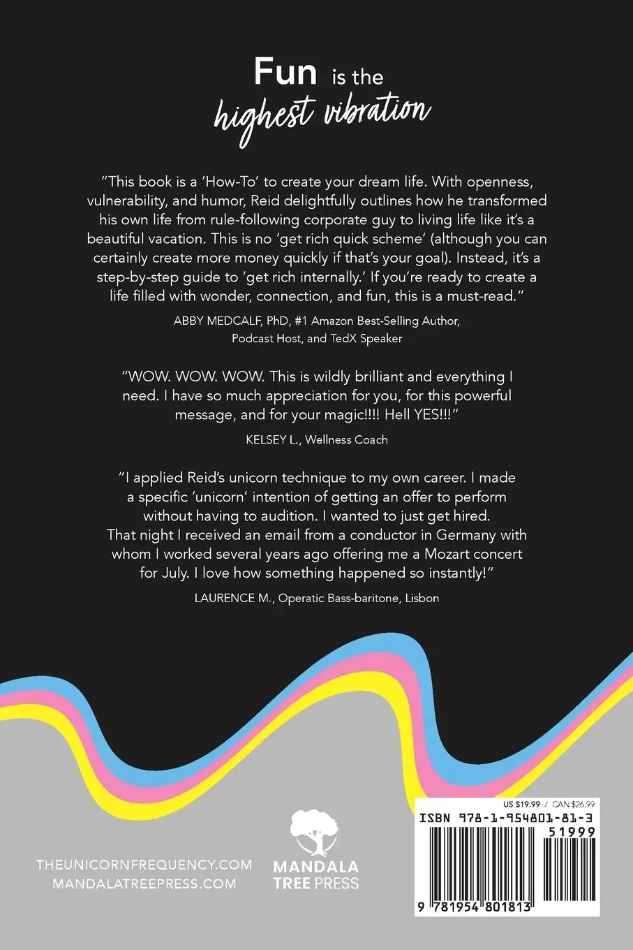 Rückseite: 9781954801813 | The Unicorn Frequency | Reid Thompson | Taschenbuch | Englisch | 2024