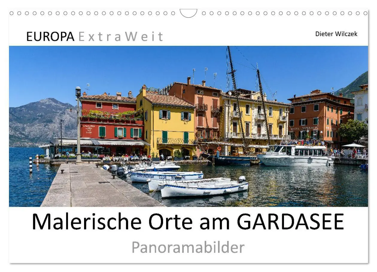 Cover: 9783457621813 | Malerische Orte am GARDASEE - Panoramabilder (Wandkalender 2026 DIN...