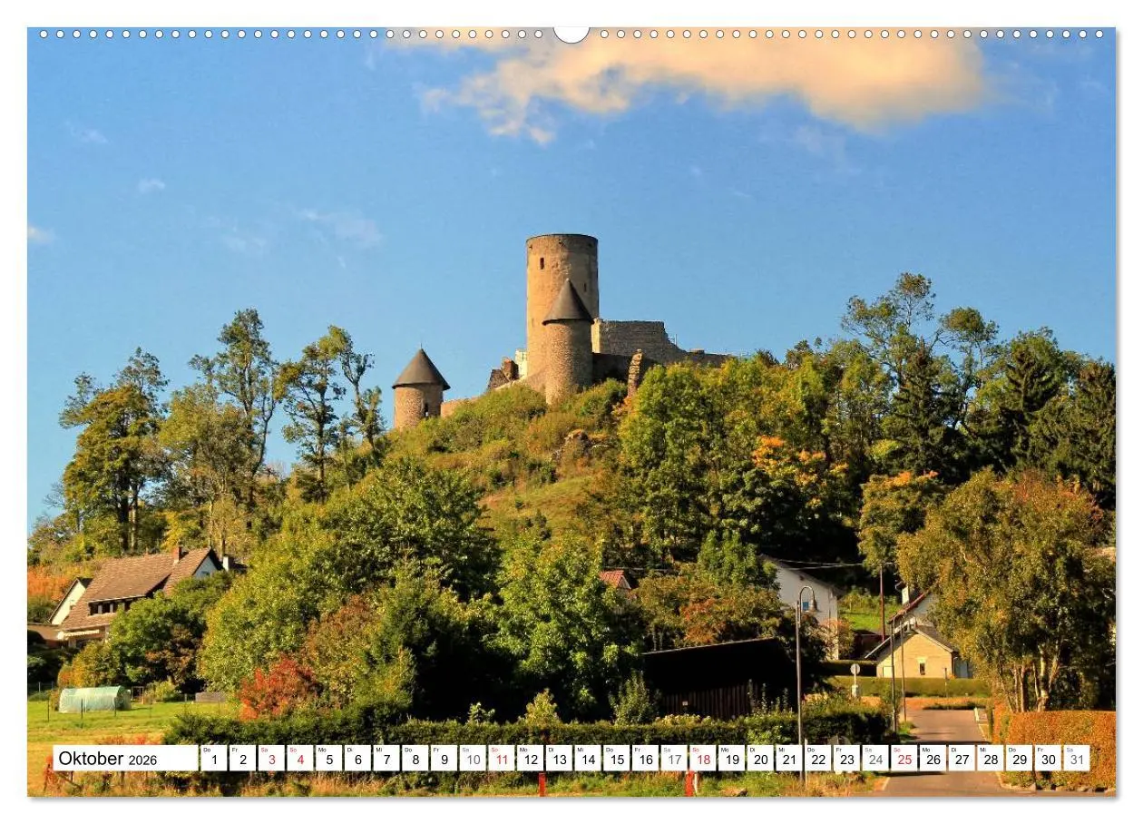 Bild: 9783516021813 | Burgenland Eifel (Wandkalender 2026 DIN A2 quer), CALVENDO...