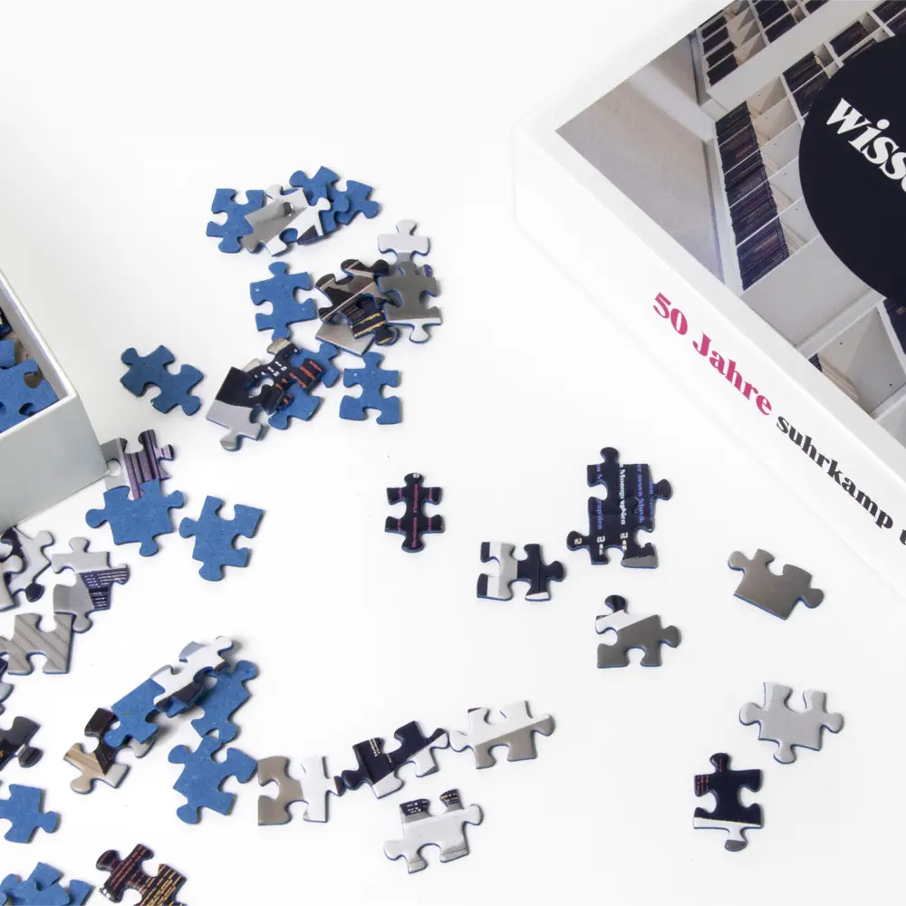 Bild: 9783518001813 | Puzzle 50 Jahre suhrkamp taschenbuch wissenschaft. 1000 Teile...