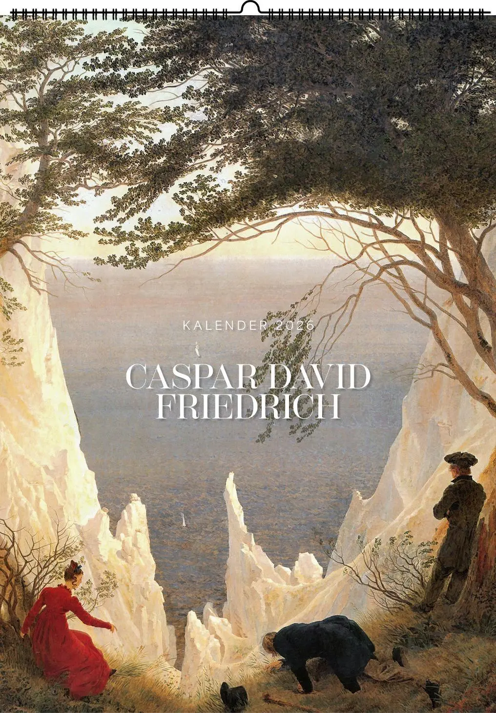 Cover: 9783968491813 | Caspar David Friedrich. Wandkalender 2026 | Capsar David Friedrich