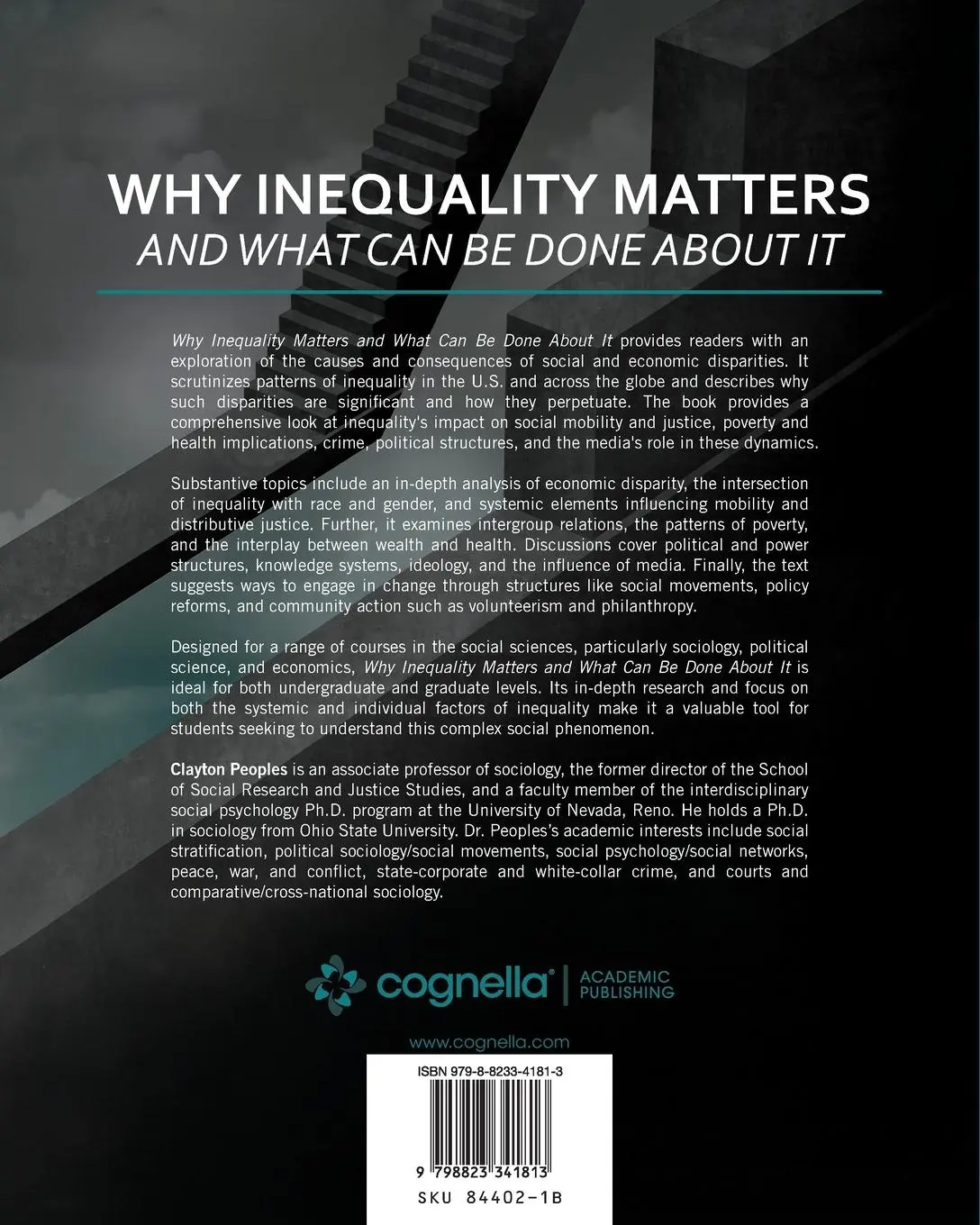 Rückseite: 9798823341813 | Why Inequality Matters and What Can Be Done About It | Clayton Peoples