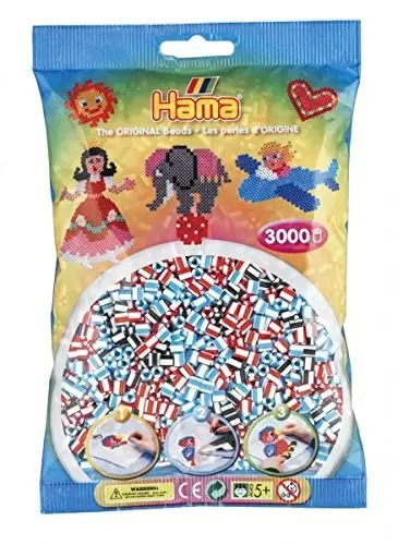 Cover: 28178201913 | HAMA B?gelperlen - 3000 2 FARBIG MIX | Deutsch | 2016 | HAMA