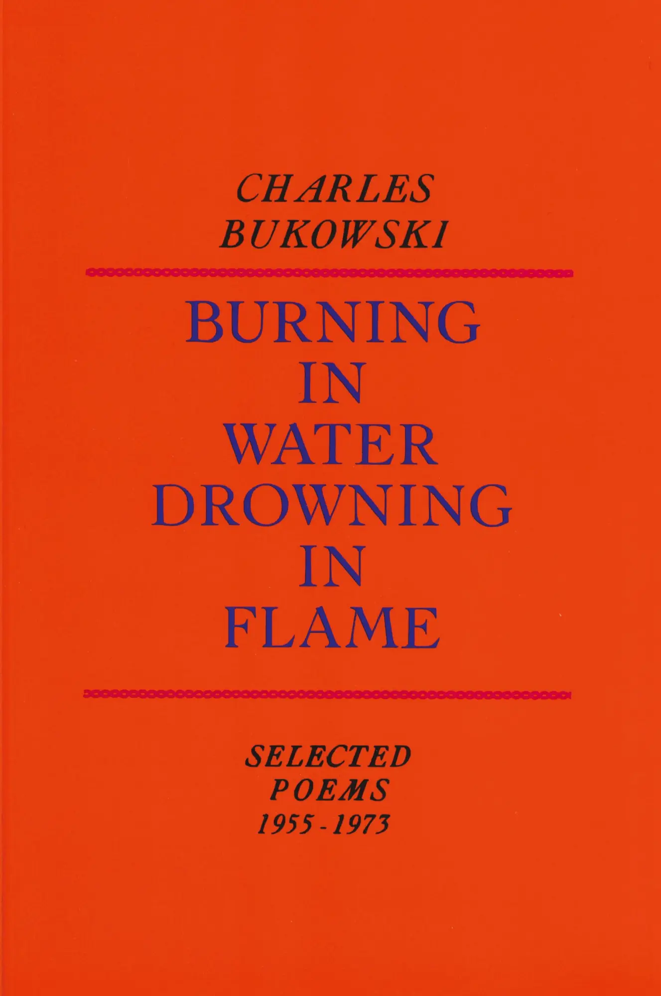 Cover: 9780876851913 | Burning in Water, Drowning in Flame | Charles Bukowski | Taschenbuch