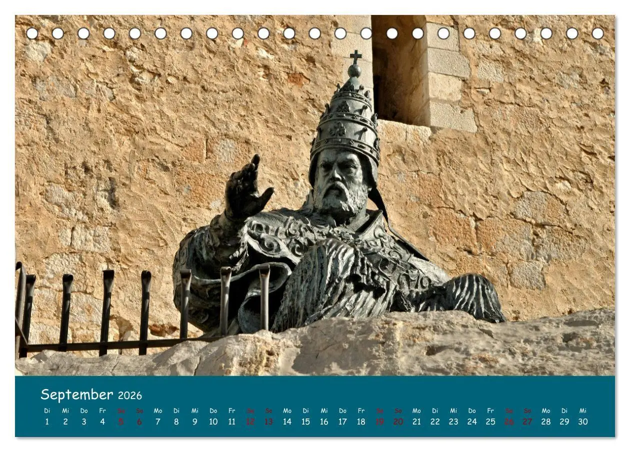Bild: 9783457611913 | Peniscola - Gelebte Geschichte (Tischkalender 2026 DIN A5 quer),...