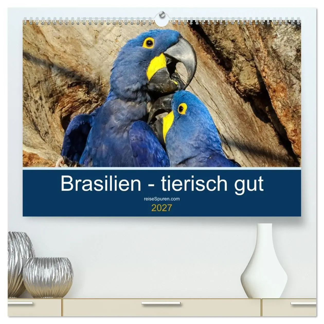 Cover: 9783594091913 | Brasilien tierisch gut 2027 (hochwertiger Premium Wandkalender 2027...