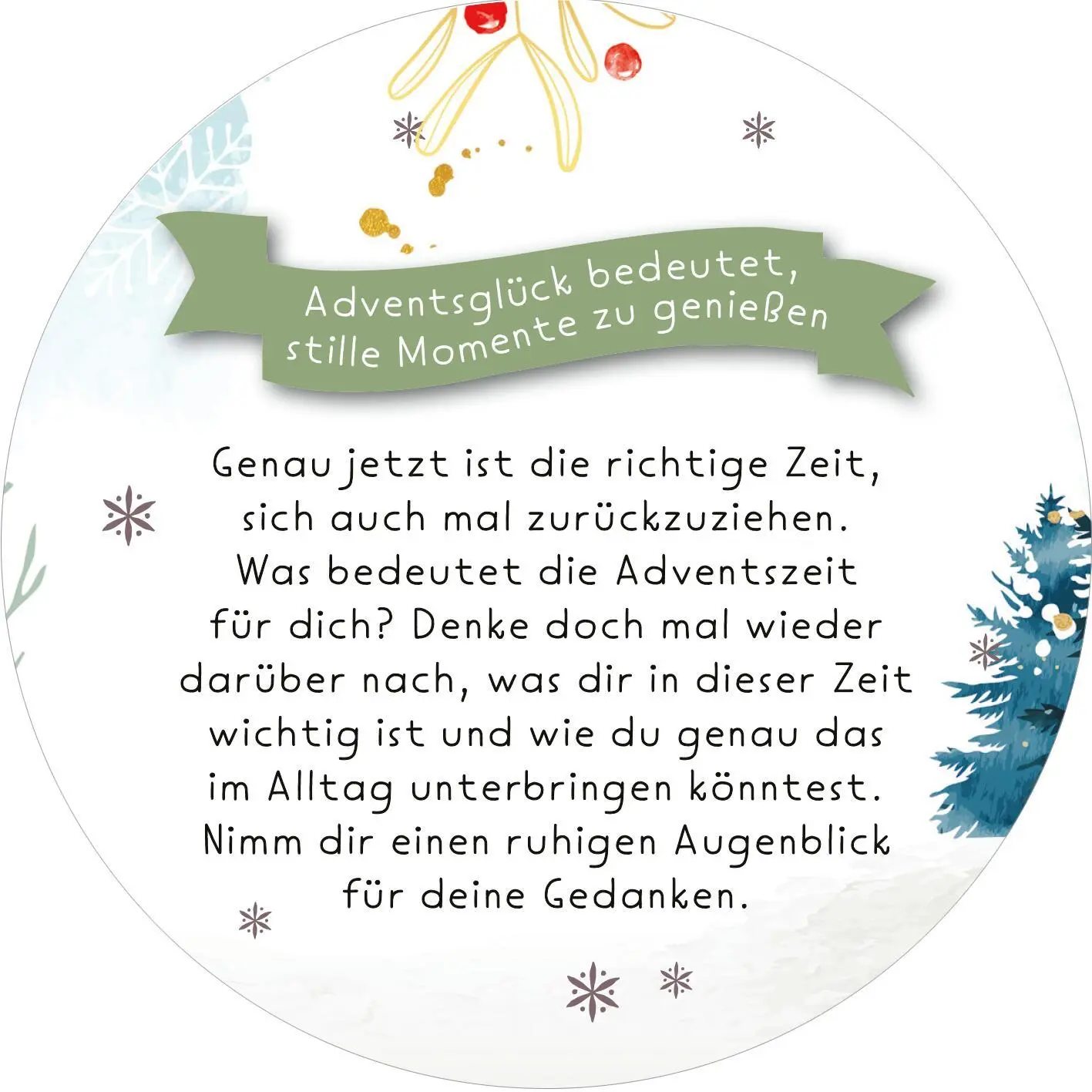Bild: 9783845861913 | Adventskalender in der Dose. Adventsglück für dich | Taschenbuch