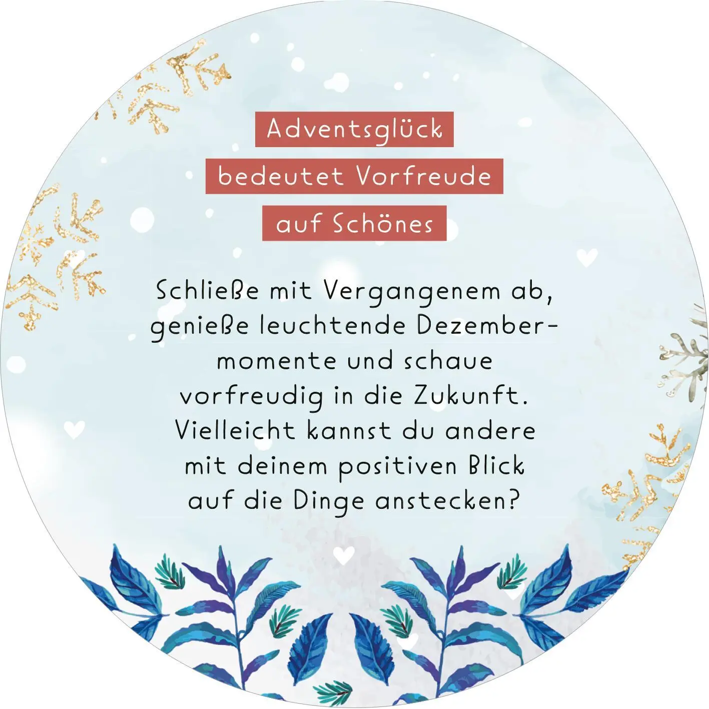 Bild: 9783845861913 | Adventskalender in der Dose. Adventsglück für dich | Taschenbuch