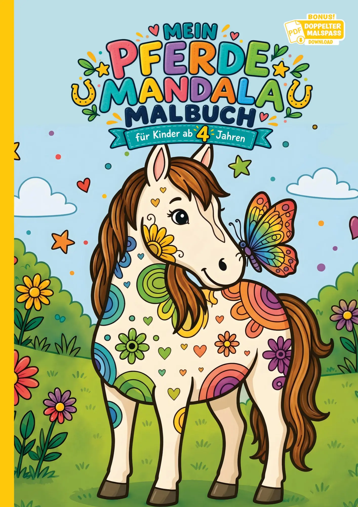 Cover: 9789403931913 | Mein Pferde Mandala Malbuch | Christoph Alexander | Taschenbuch | 2026