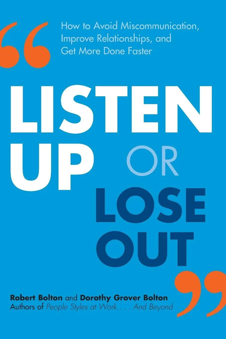 Cover: 9780814432013 | The Listen Up or Lose Out | Robert Bolton (u. a.) | Taschenbuch | 2018