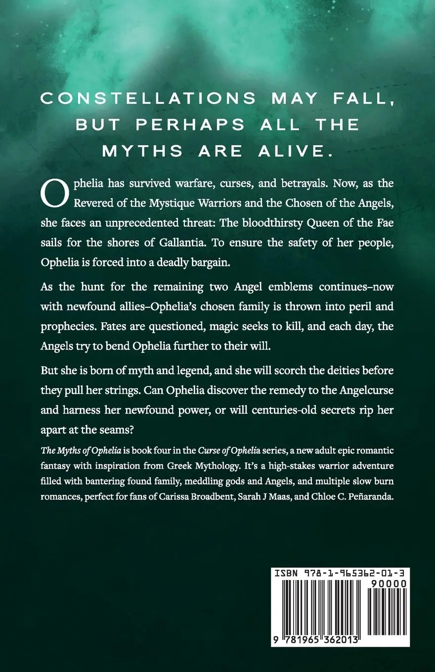 Rückseite: 9781965362013 | The Myths of Ophelia | Nicole Platania | Taschenbuch | Englisch | 2024