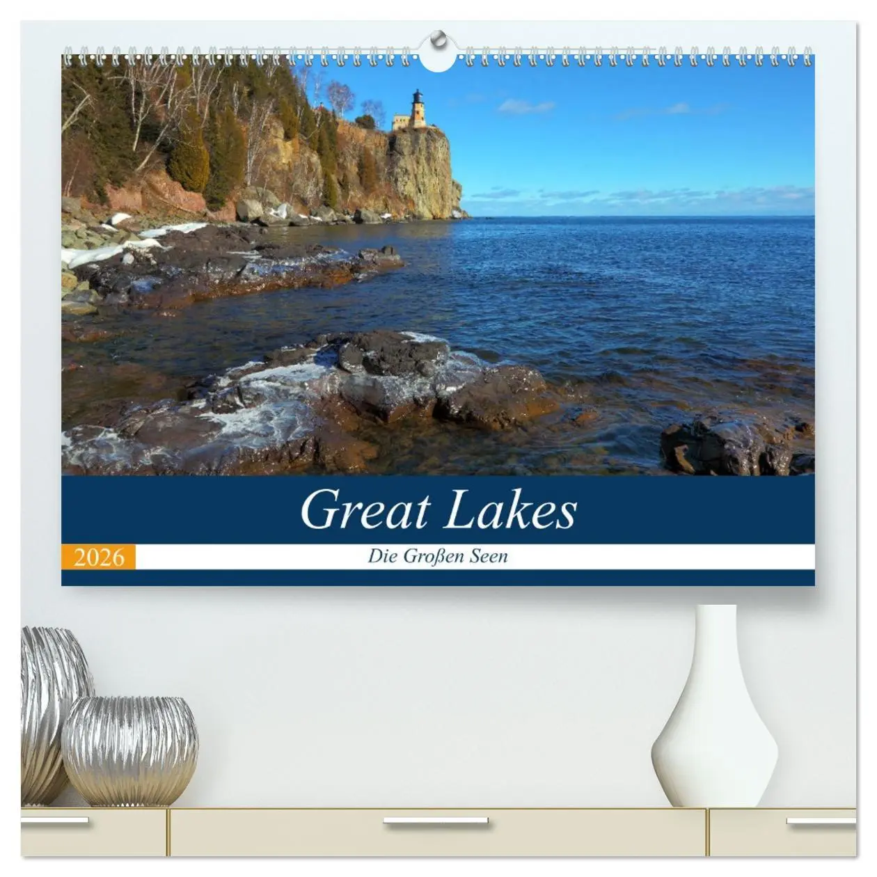 Cover: 9783457672013 | Great Lakes - Die großen Seen (hochwertiger Premium Wandkalender...