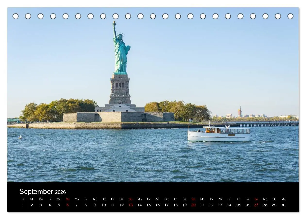 Bild: 9783457982013 | Herbst in New York (Tischkalender 2026 DIN A5 quer), CALVENDO...