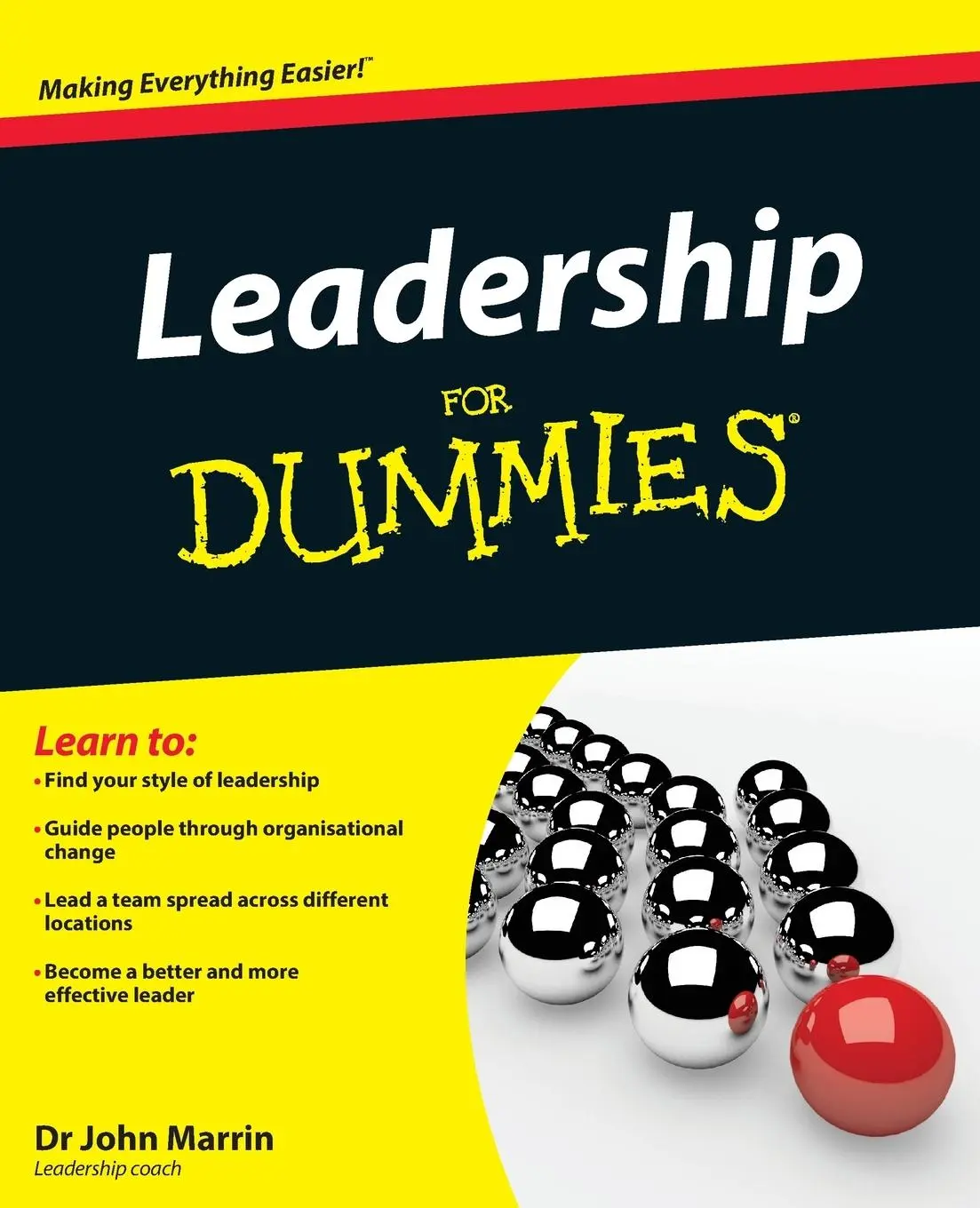 Cover: 9780470972113 | Leadership for Dummies | John Marrin | Taschenbuch | Englisch | 2012