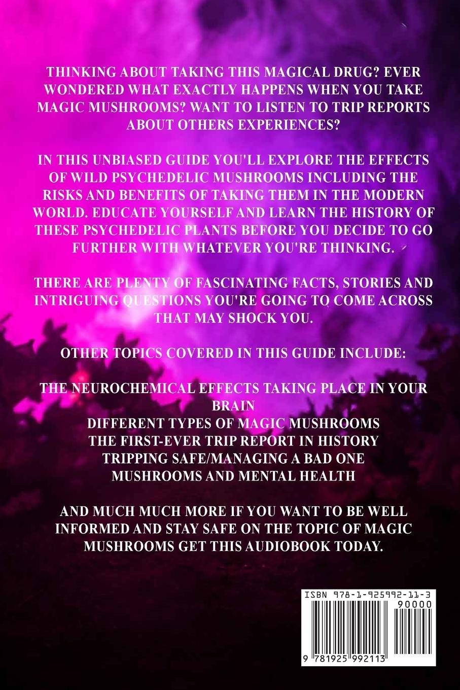 Rückseite: 9781925992113 | An Introductory Guide to Magic Mushrooms | Alex Gibbons | Taschenbuch