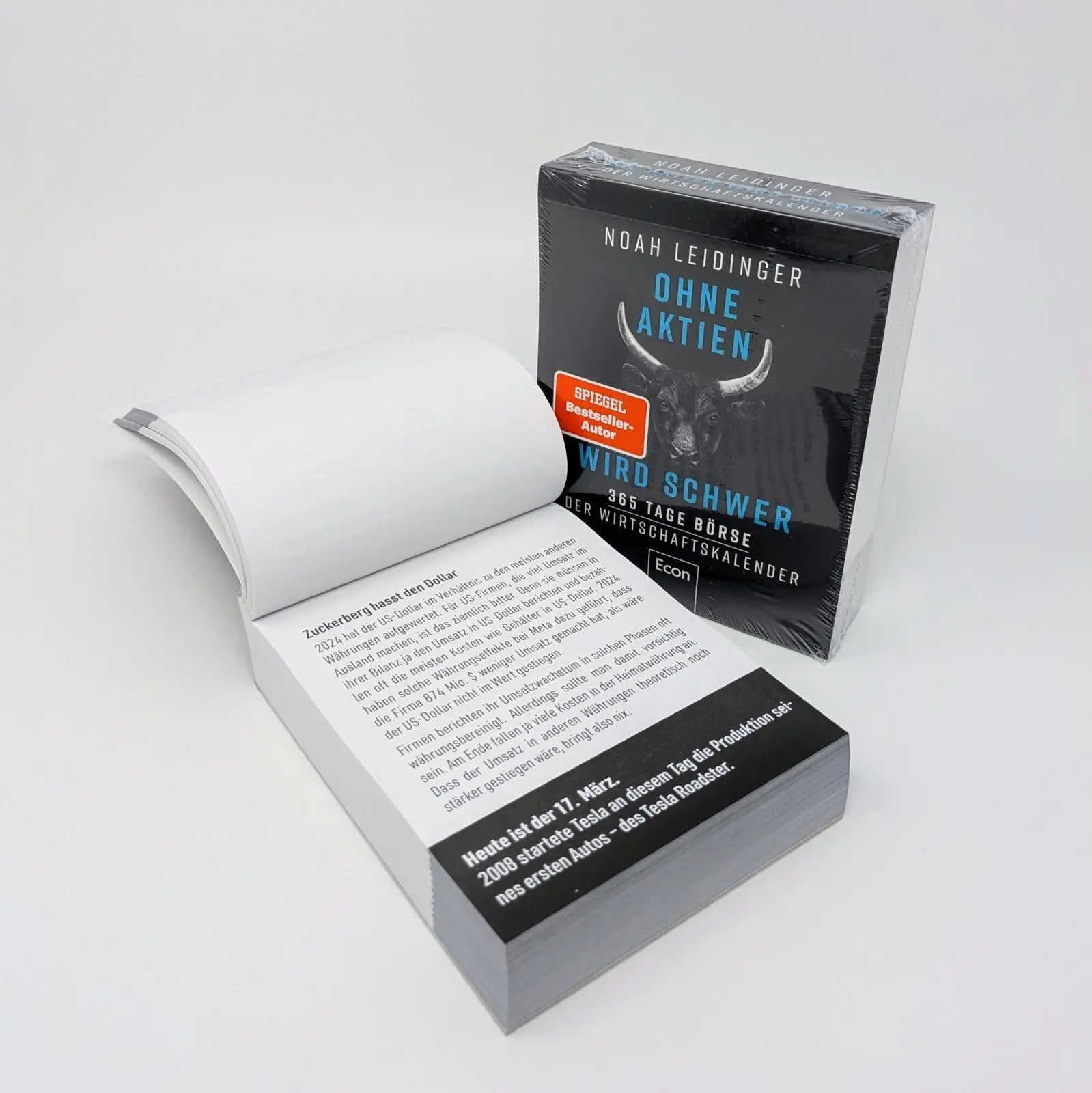 Bild: 9783430212113 | Ohne Aktien Wird Schwer | Noah Leidinger | Kalender | 368 S. | Deutsch